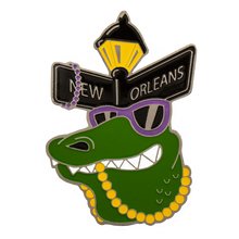 Load image into Gallery viewer, Party Alligator Pin

