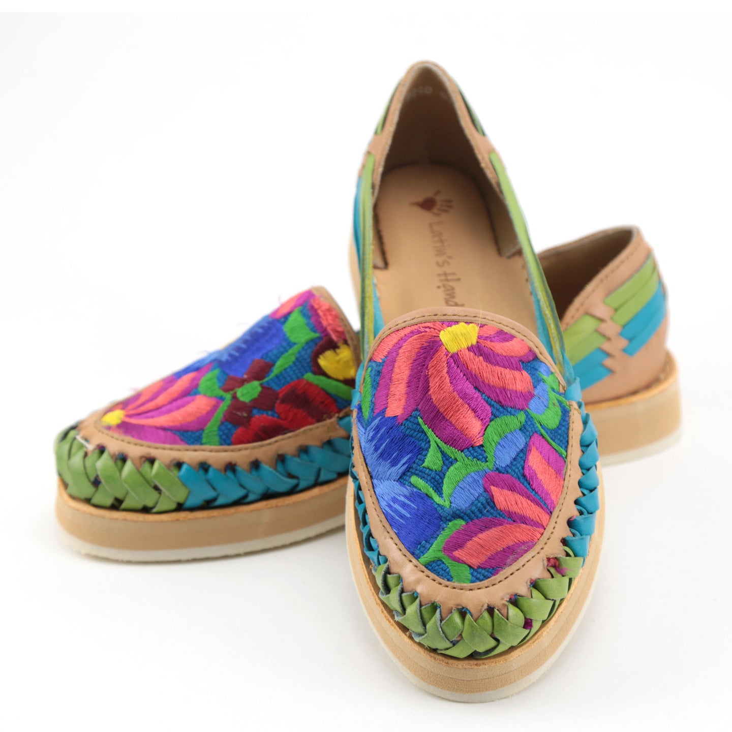 Flower Sown Loafers