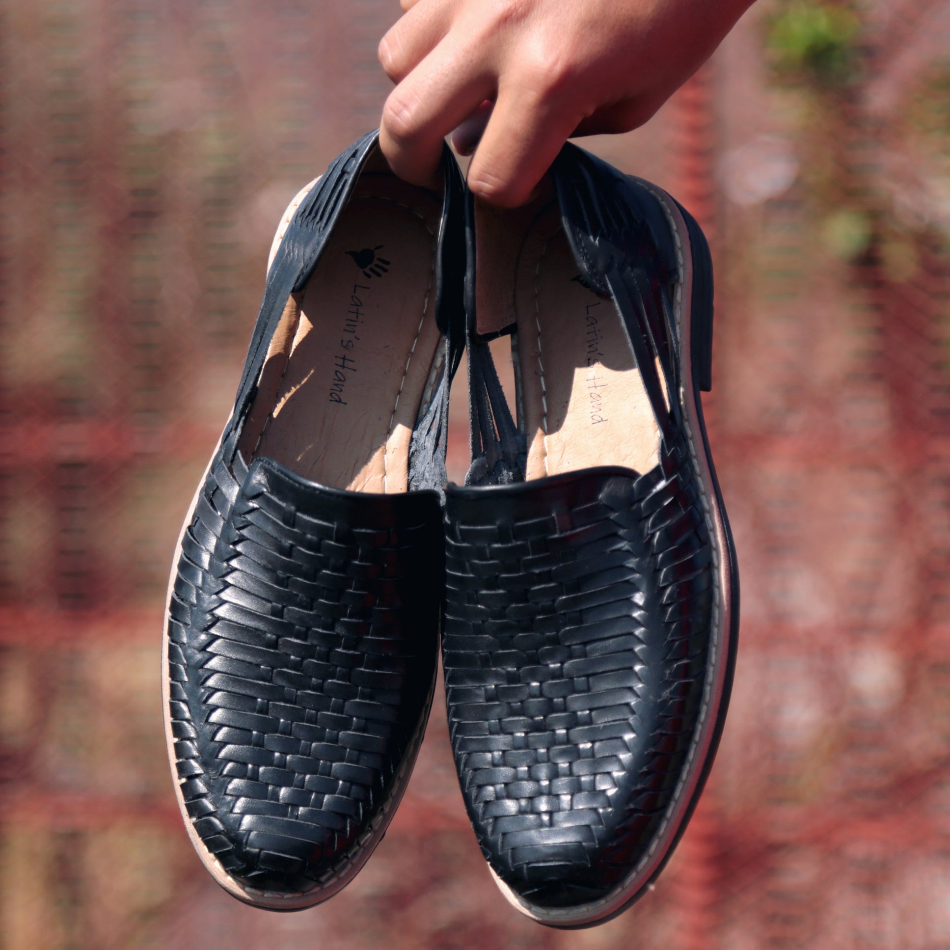 mens huarache loafers