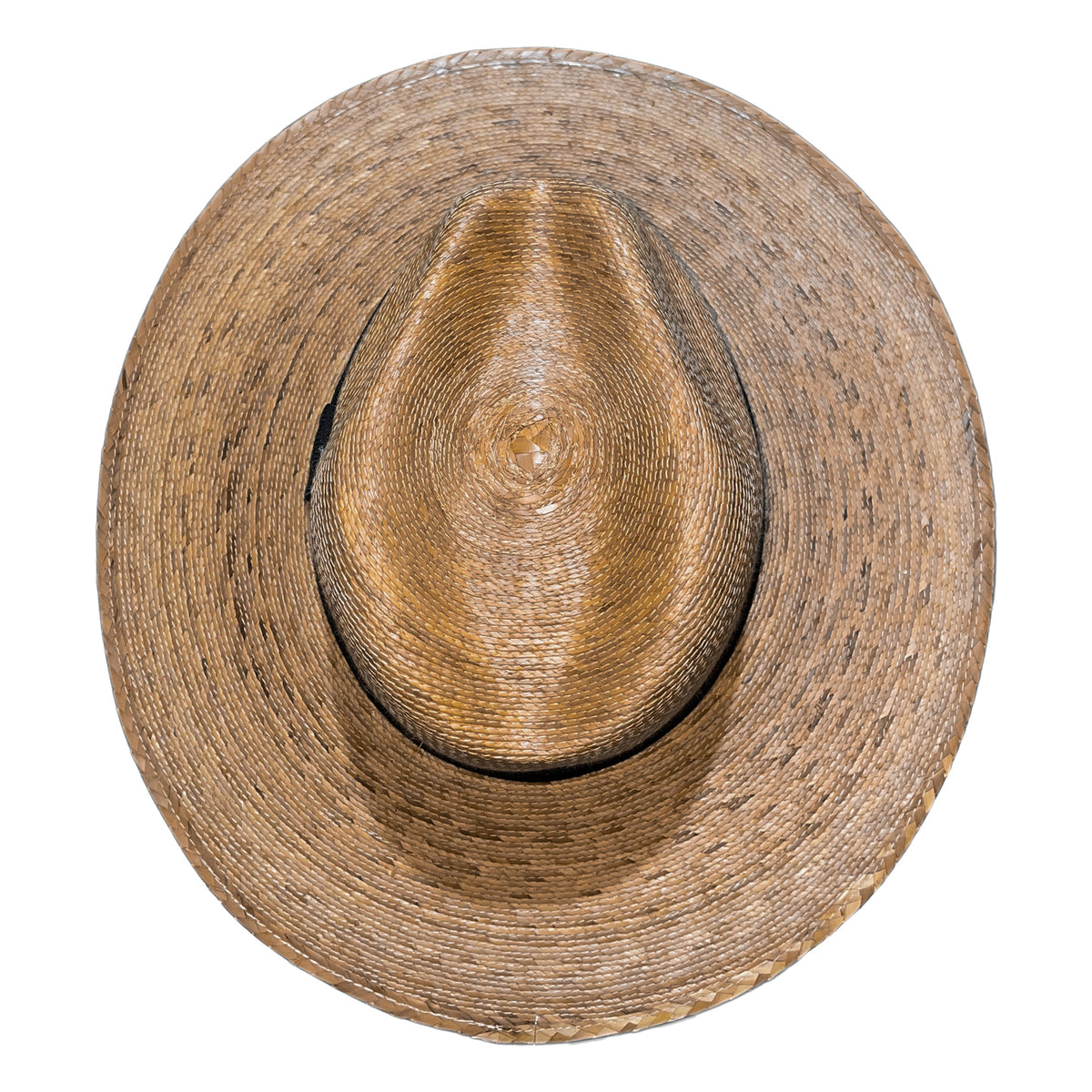 Palm leaf straw hat for travel and outdoor adventures