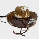 back view soft leather stylish hat 