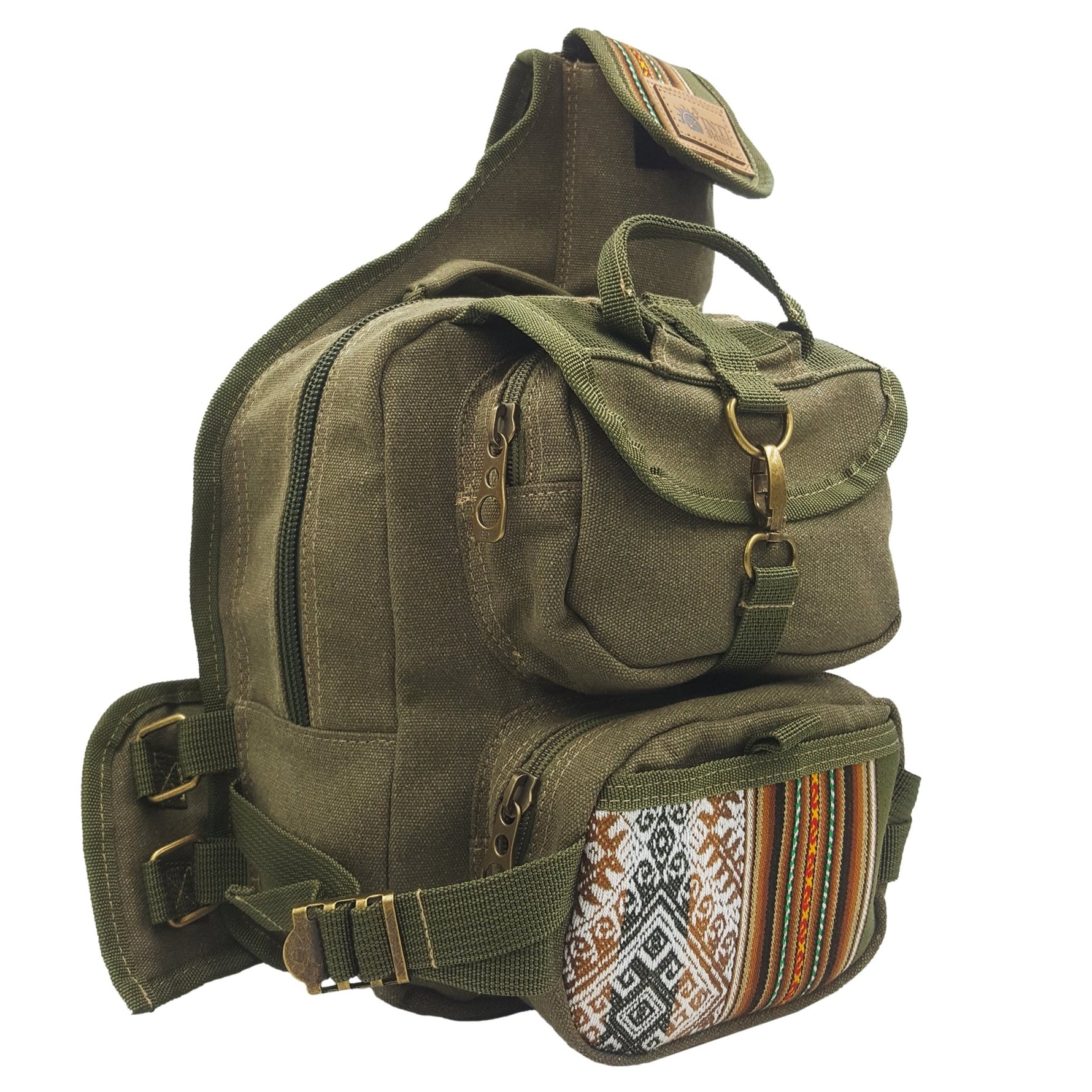 Canvas Sling Backpack