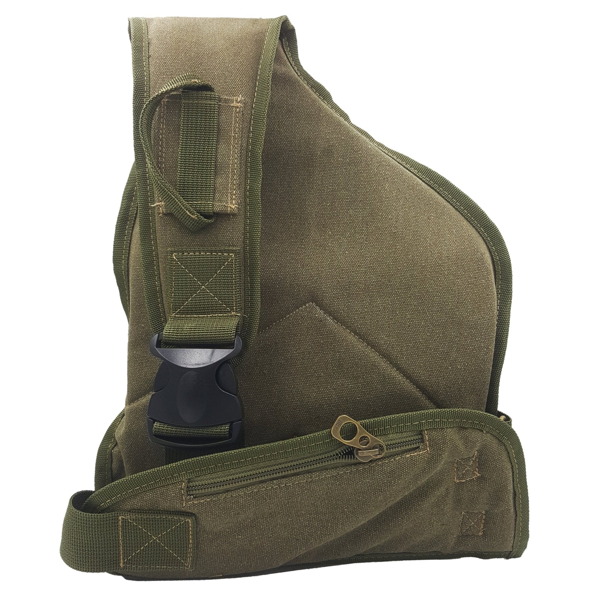 Canvas Sling Backpack - Green – Latin's Hand