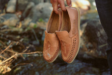 Load image into Gallery viewer, Men&#39;s Tan Slip-Ons
