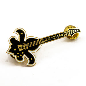 Fleur de Lis Guitar Pin