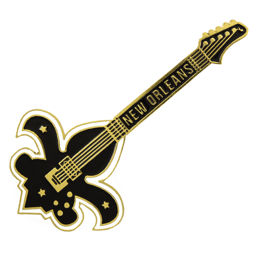 Fleur de Lis Guitar Pin