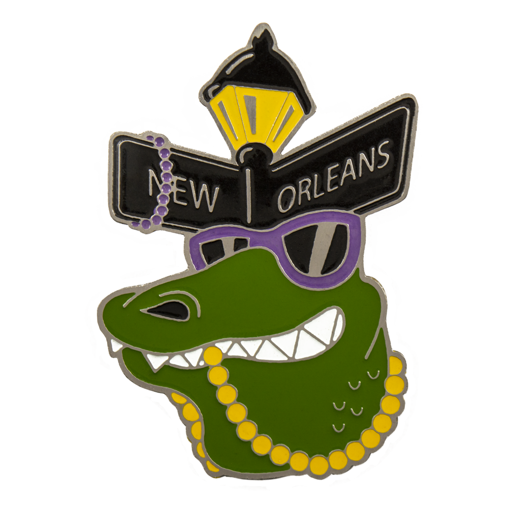 Party Alligator Pin